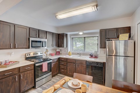 Well Equipped Kitchen And Dining at Governor's Park, Fort Collins, 80525